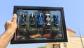 Hot Wheels F1 5-Car Die-Cast Framed Set